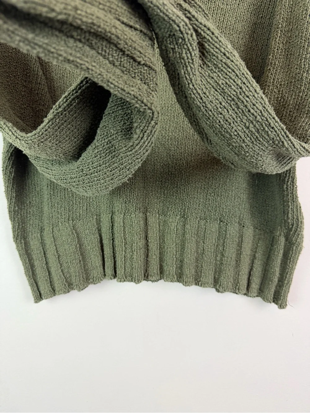 J. Crew Relaxed Crewneck Sweater in Olive Size M